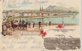 CH 227 Gruss aus Luzern, 1901