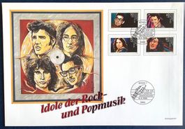 1988 BRD / FDC Idole der Rock& Roll & Popmusik - Grossbrief