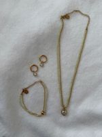 ICRUSH 3-teiliges Schmuckset  (Kette, Armband, Ohrringe)