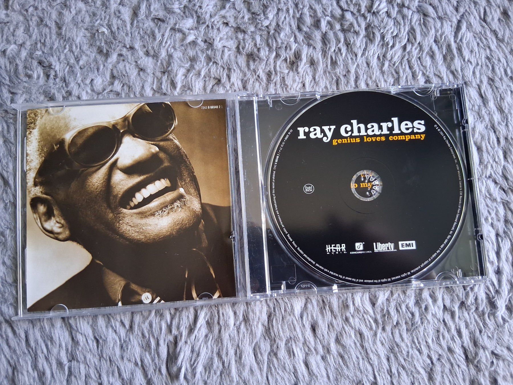 CD: RAY CHARLES      GENIUS LOVES COMPANY     CD – Usato da Wetzikon ZH venduto da Ramones01 2