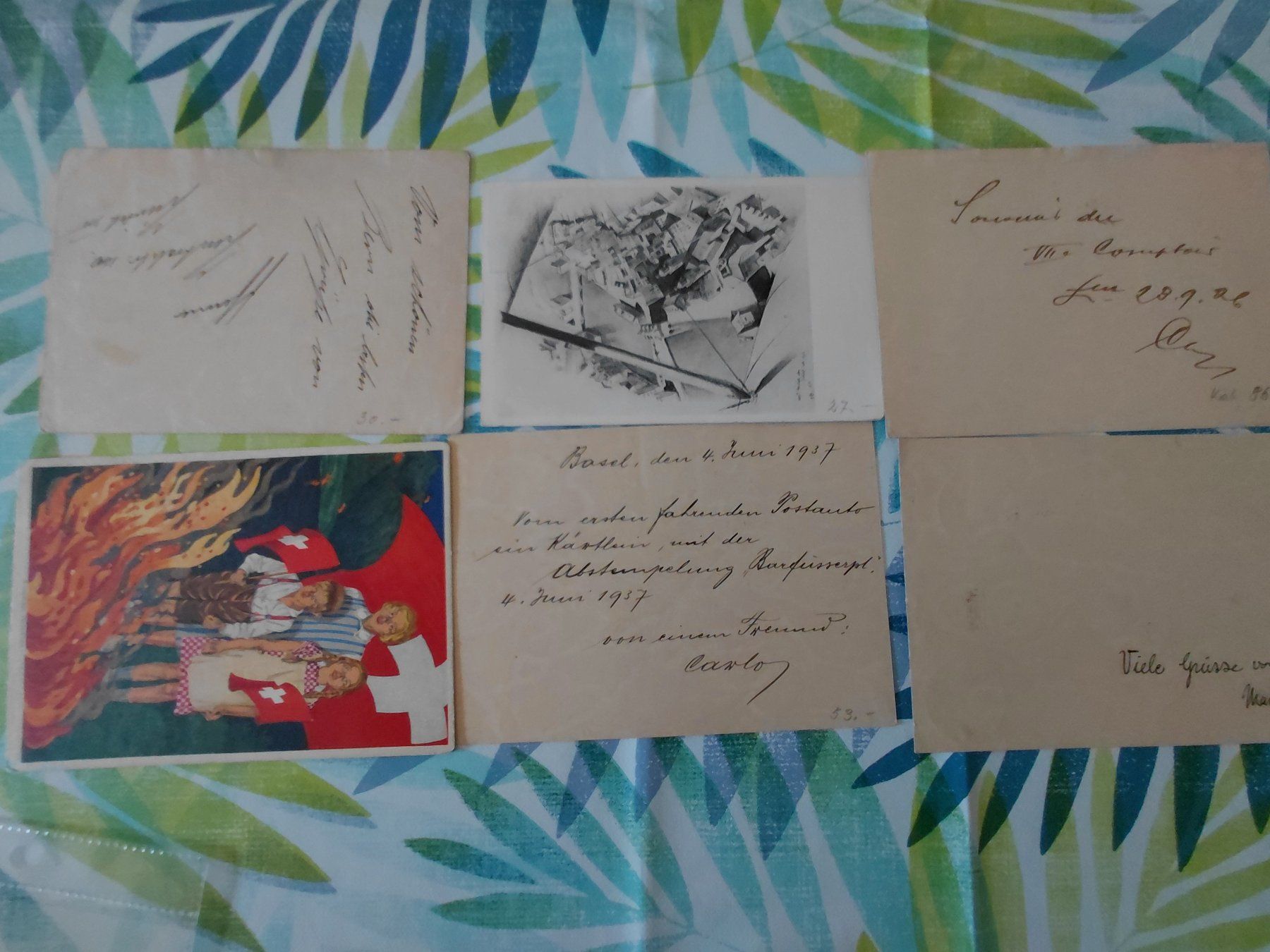 Tous les timbres: Schönes Set Luftpostkarten – D'occasion à Horw par Onurb008 1