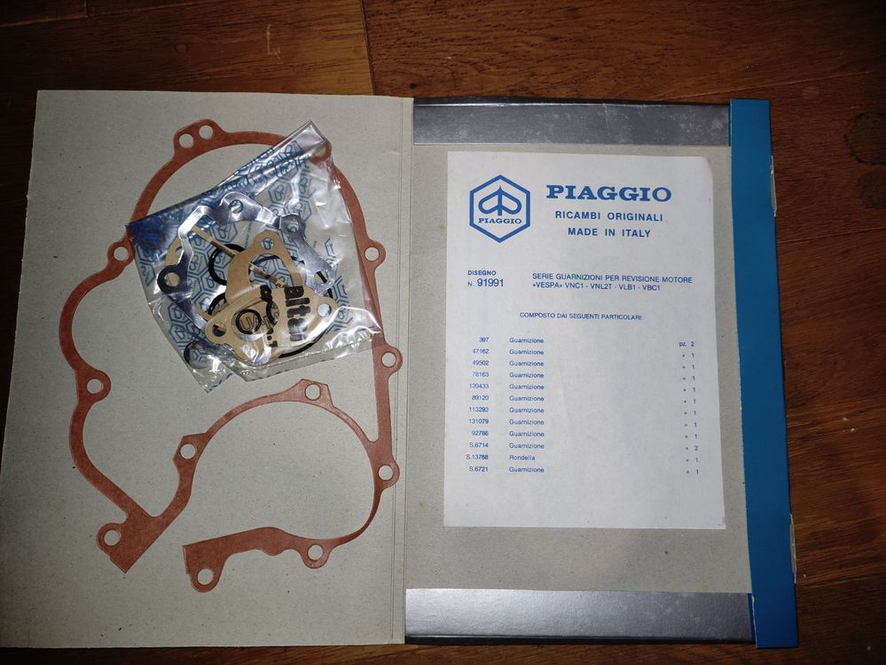 piaggio dichtung Piaggio Vespa Dichtungen VNC1 VNLT2 VLB VBC Dichtungen (Neu und