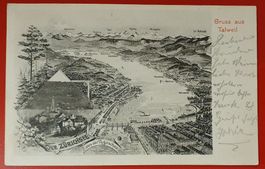 Gruss aus Thalwil 1902