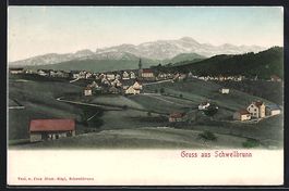 Schwellbrunn, Ortspartie aus der Vogelsc