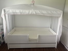 LIFETIME Himmelbett mit Ausziehfuktion