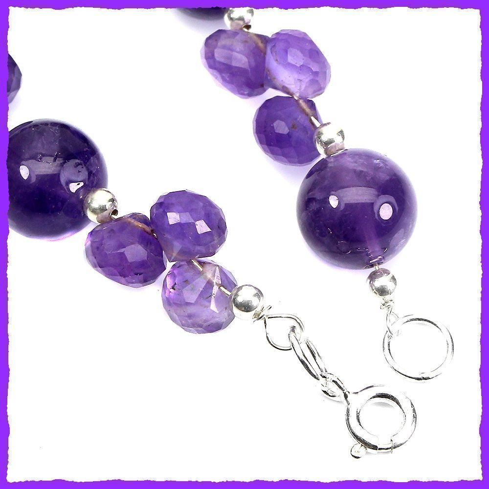 Bracciali & Braccialetti: ♛ Amethyst Armband 925 Silber – Nuovo e nell'imballaggio originale da Oberglatt ZH venduto da Hot-Spot 1