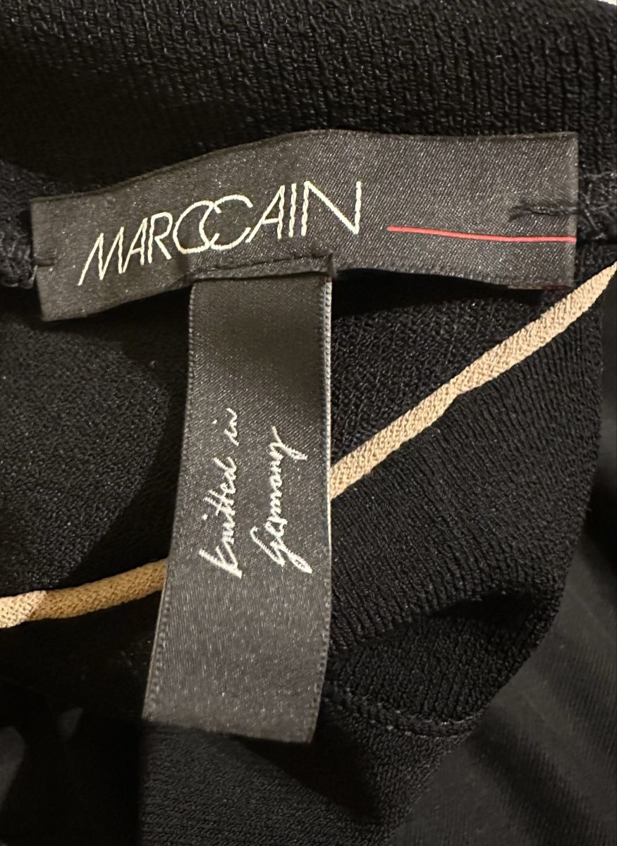 Marc Cain Pullover & Sweatshirts: Marc Cain Damenpullover Gr. 3 Schwarz Beige Rollkragen – Neu und originalverpackt aus Wilen b. Wollerau von lia_9v87 3
