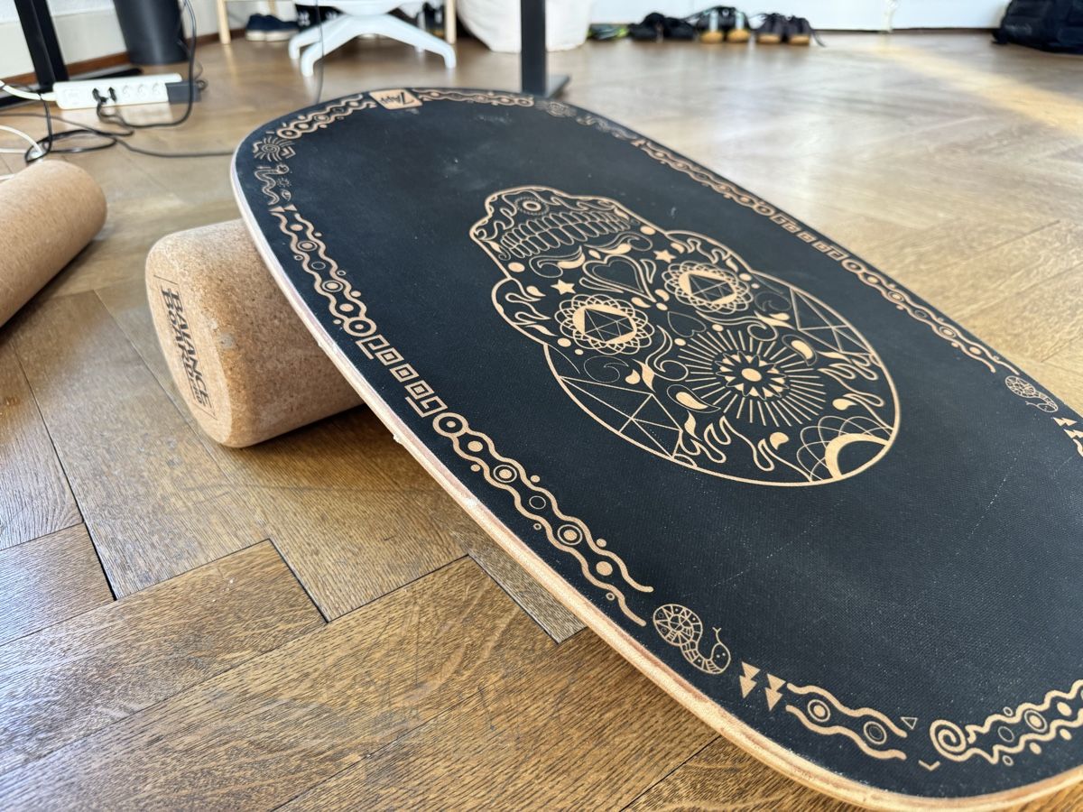 Hometrainer: Balance Board Pro – "The Starter" Kit (Both Rollers) – Usato da Bellinzona venduto da Samirablank