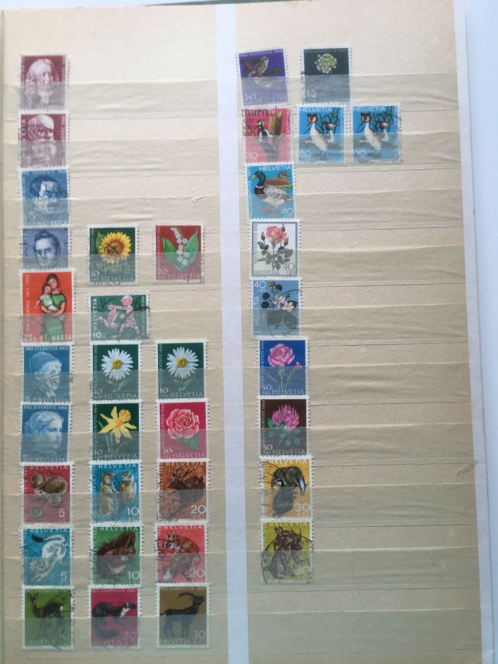 Alben: Briefmarken Sammlung Schweiz – Gebraucht aus Thal von cs60 4