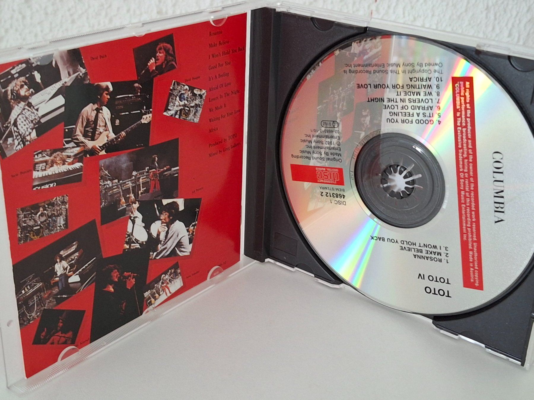 CD: CD Toto  -  IV – Usato da Aarberg venduto da Jackup1 2