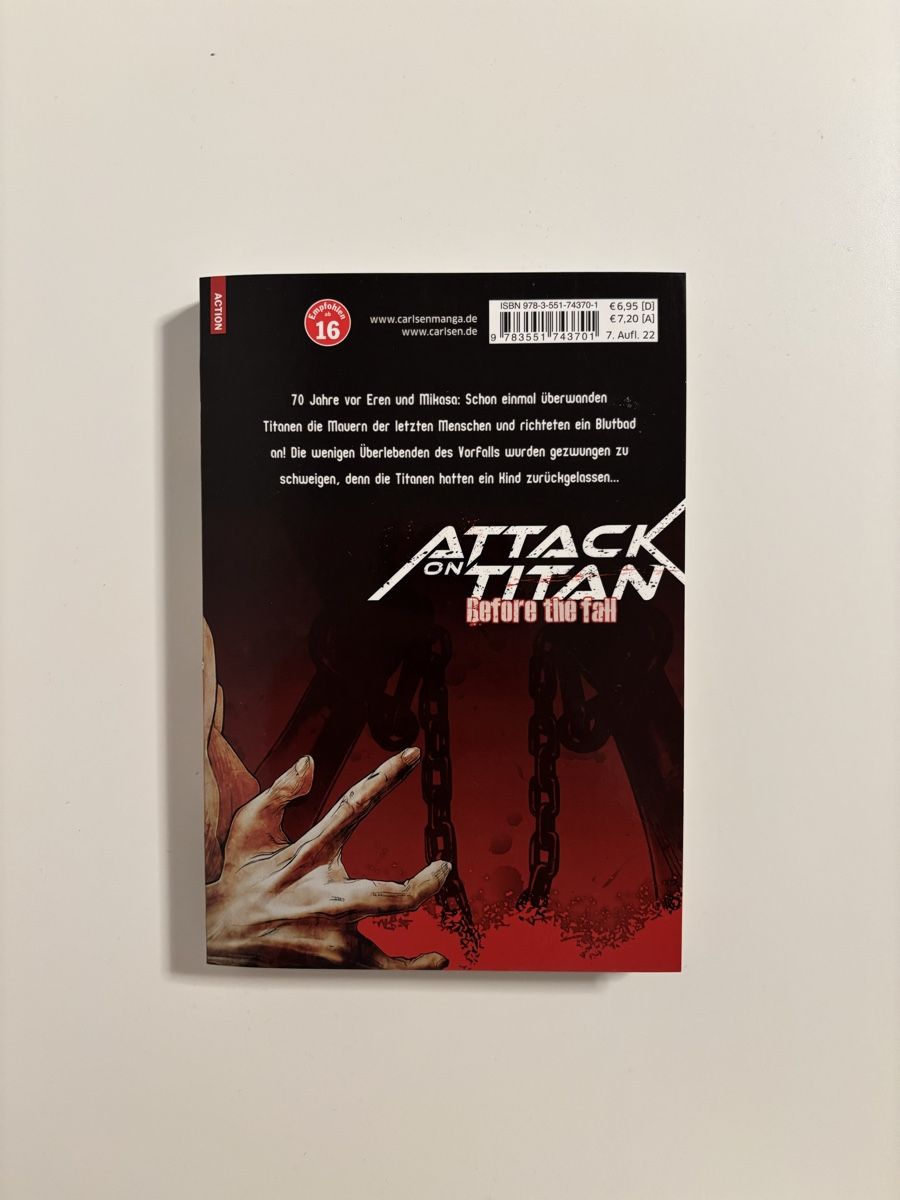 Fumetti: Attack on Titan Before the Fall #1 – Nuovo (secondo la descrizione) da Zug venduto da dato.00 1