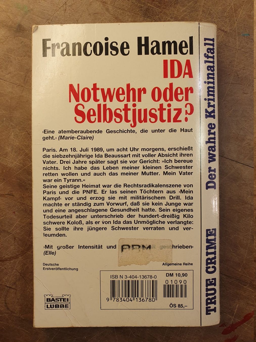 Livres: Ida - Notwehr oder Selbstjustiz - Francoise Hamel – D'occasion à Zürich par loosebone 1