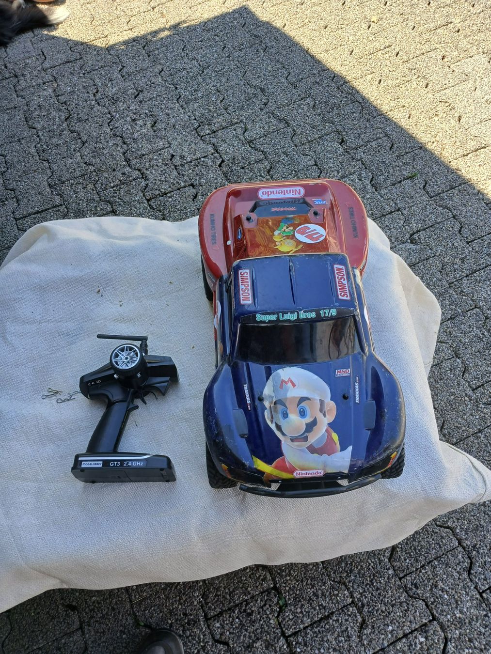 Traxxas Modellismo RC: Traxxas SC Truck Super Mario – Usato da Rüegsbach venduto da Rover110 1