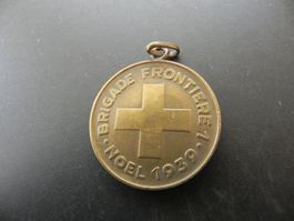 Medaille Brigade Frontière Noël 1939