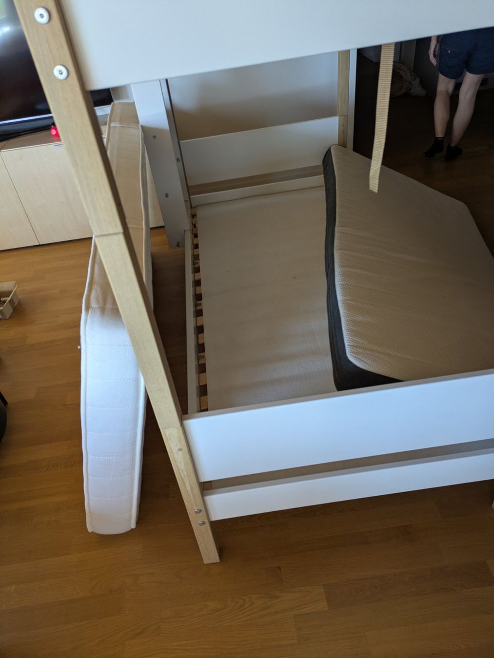 Flexa Letti: Flexa NOR Maxi Etagenbett Eiche/weiss – Usato da Buttisholz venduto da Rquadrat 1