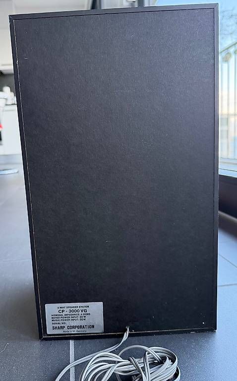 Sharp Haut-parleurs: Regallautsprecher Sharp – D'occasion à Brissago par chr_r5s8 1