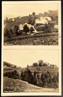 2-Bild-FOTO-AK: Buchholterberg BE: Herrmoos. Schaubhaus 1929