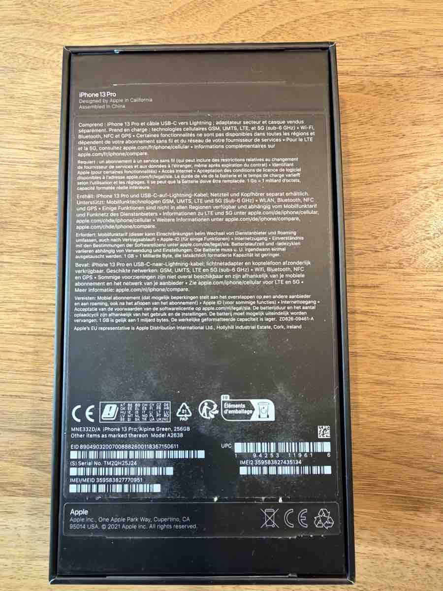 Apple Handys / Smartphones: Apple iPhone 13 Pro 256GB Alpingrün – Gebraucht aus Birsfelden von die_2nsh 4