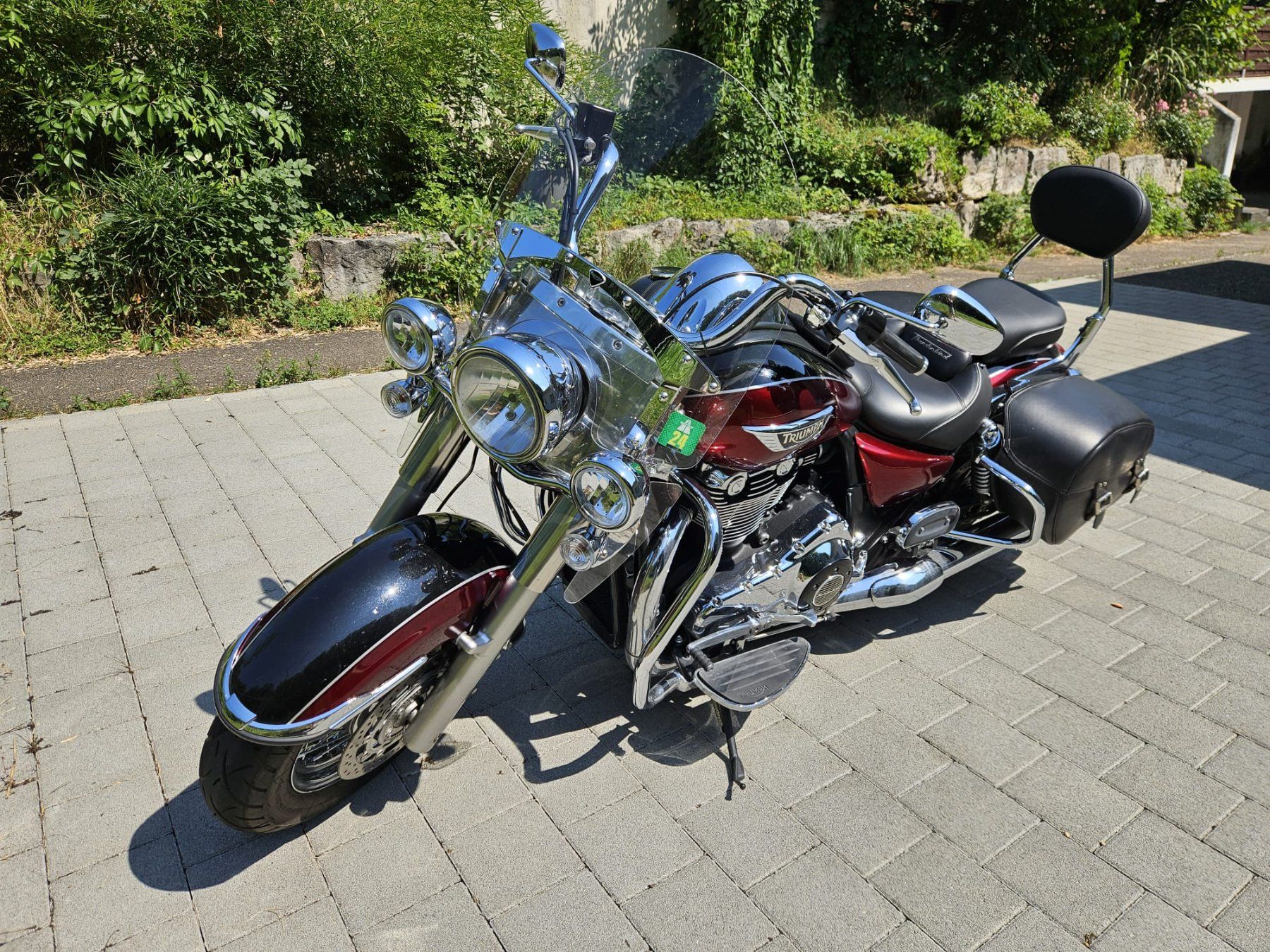 Triumph Chopper: Triumph Thunderbird LT1700 in Top Zustand ab MFK. – Usato da Läufelfingen venduto da Babbe 1