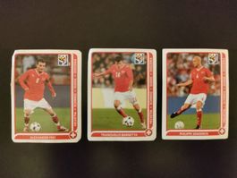 Schweiz Team Stickers poster Panini coupe du monde 2010