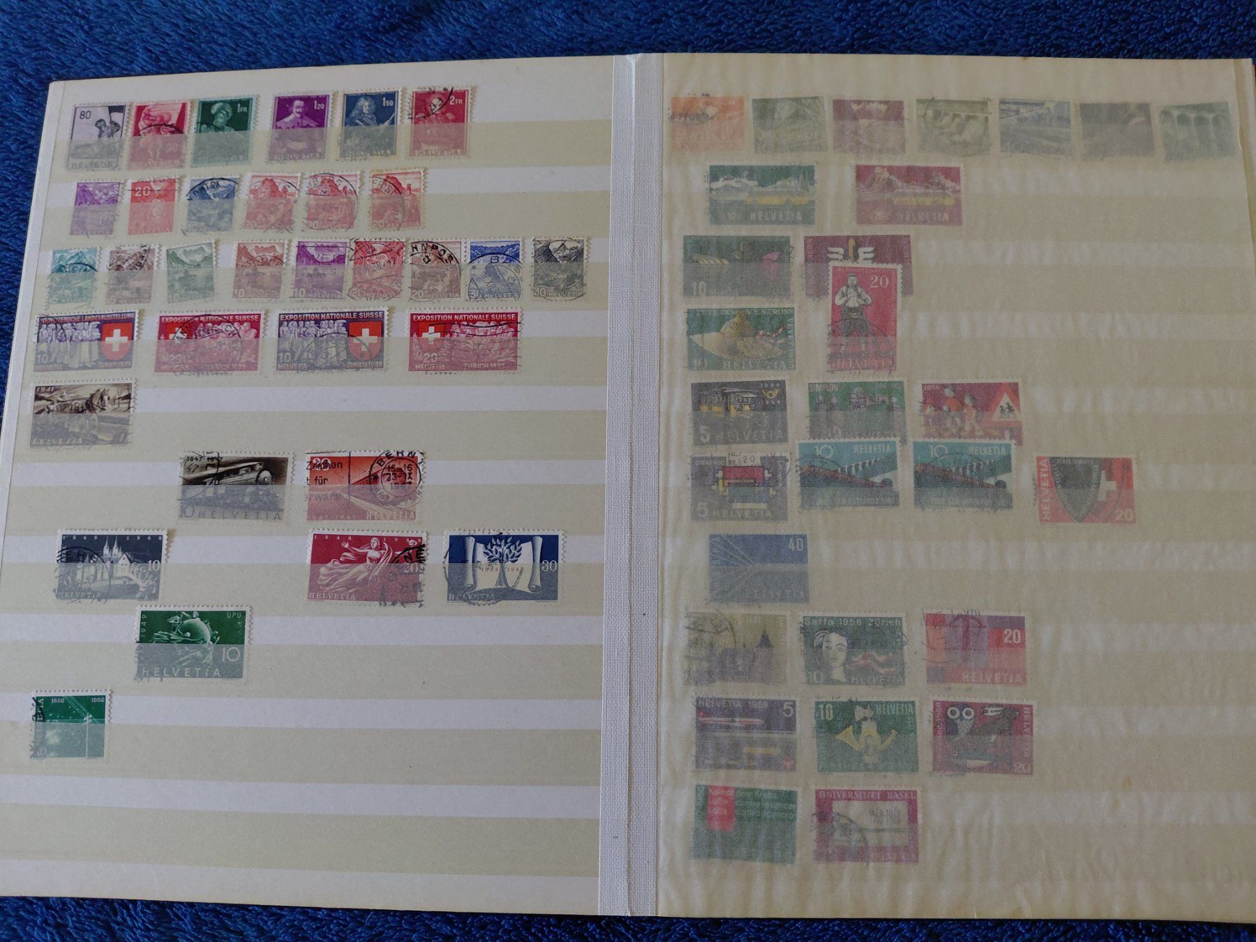 Alle Briefmarken: Album Diverses – Gebraucht aus Horw von Onurb008 3