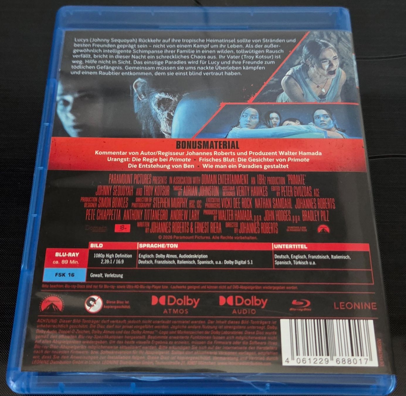 Alle DVDs: Primate – Gebraucht aus Zofingen von superfanky 1