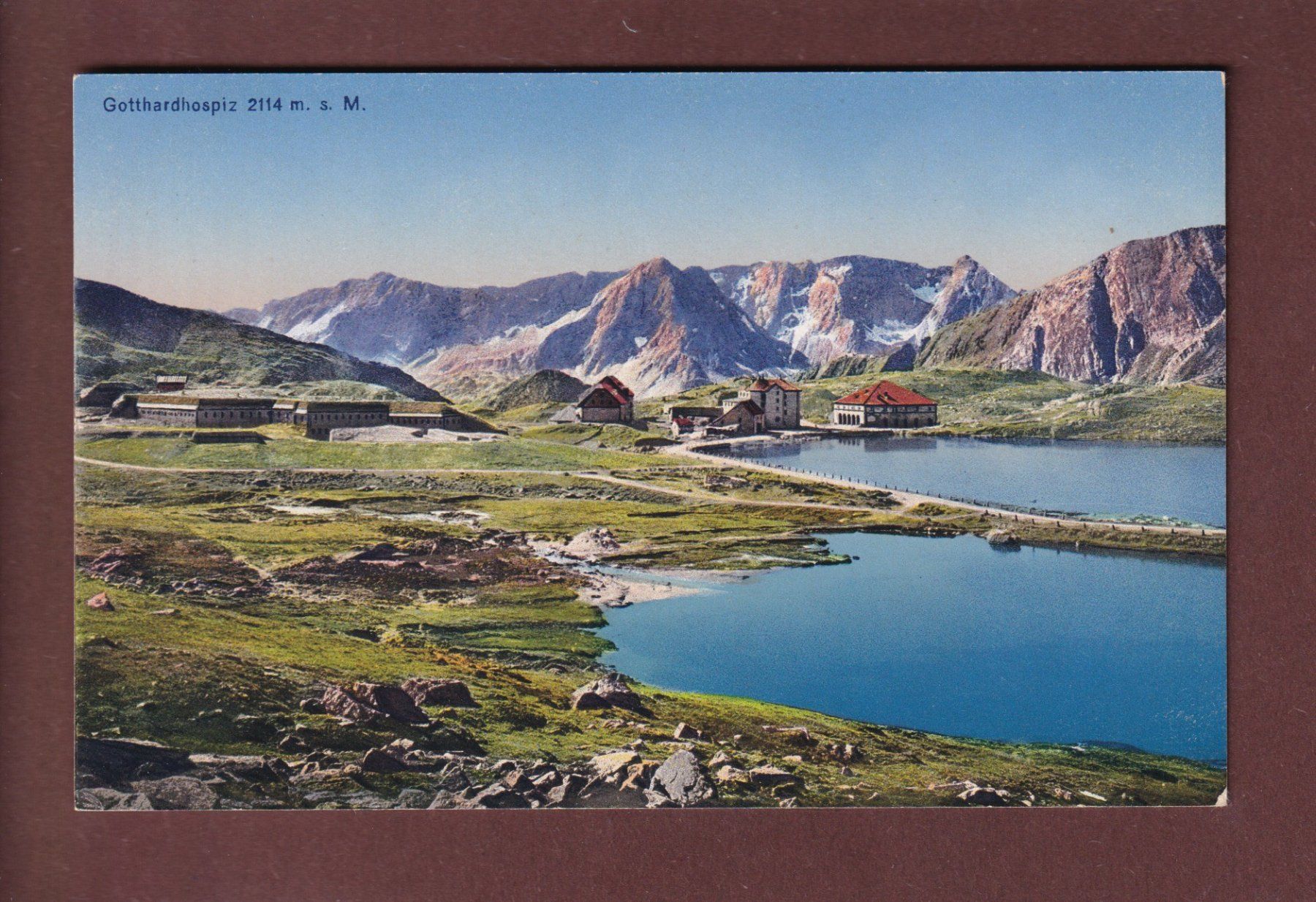 Cartoline postali: GOTTHARD-HOSPIZ – Usato da Pully venduto da nicecards