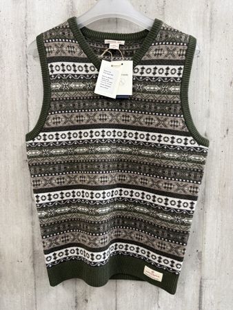 Amundsen Dunkirk Vest Mens – 100% Merinowolle – Neu