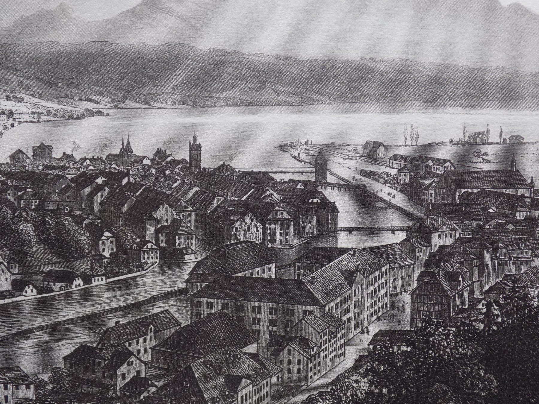 Gravures: Luzern Rigi – D'occasion à Risch par Rischli15 8