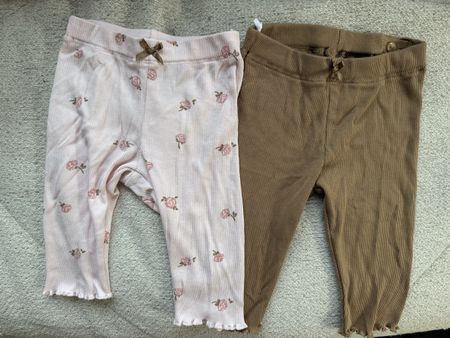 H&M Baby Leggings, Gr. 74, 6-9 Monate, NEU