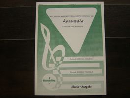 Notenblatt "Lazzarella" , Klavier-Ausgabe