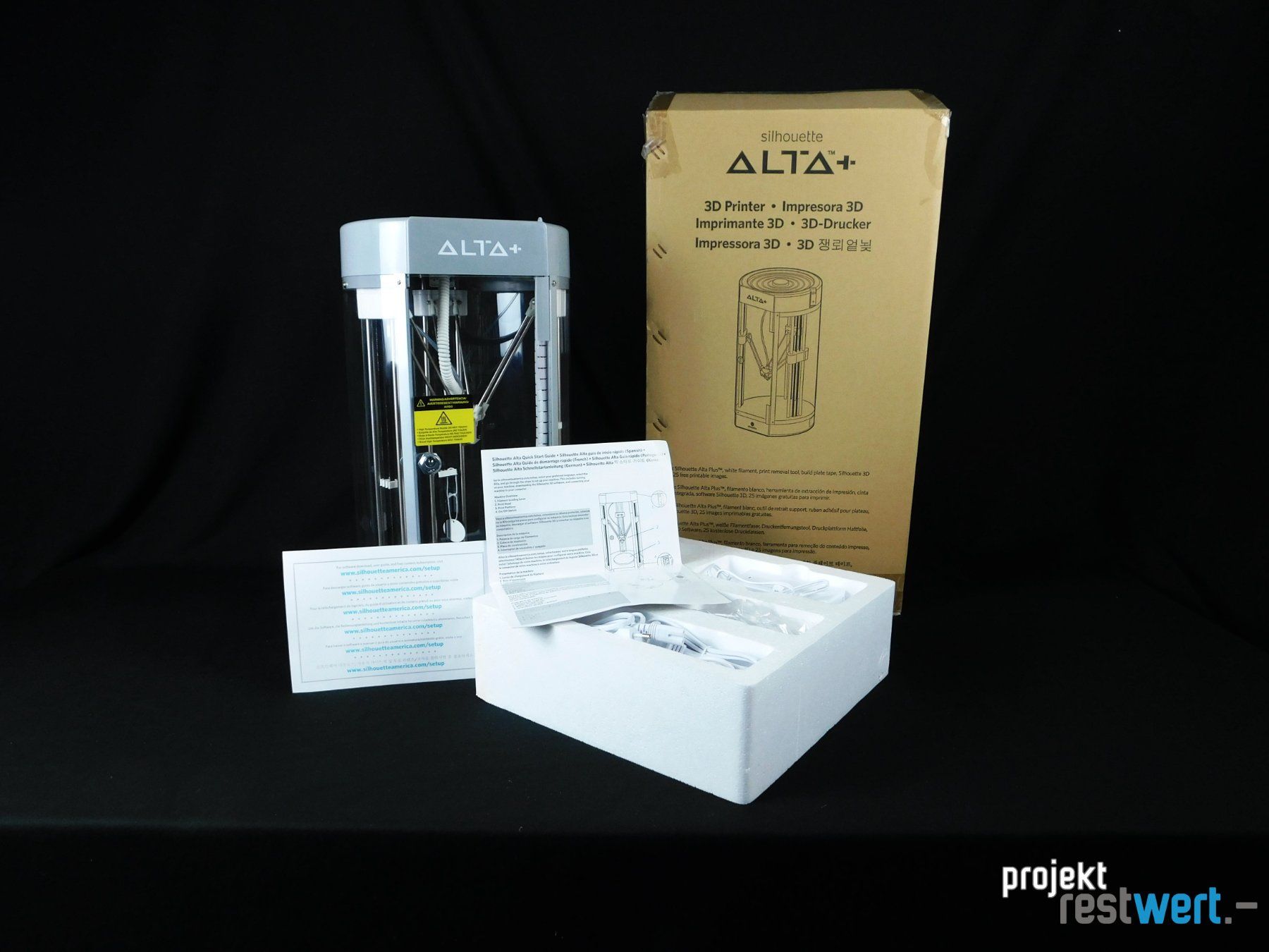 Silhouette Imprimante 3D: Alta Plus 3D-Drucker von SILHOUETTE – D'occasion à Bülach par restwert_buelach