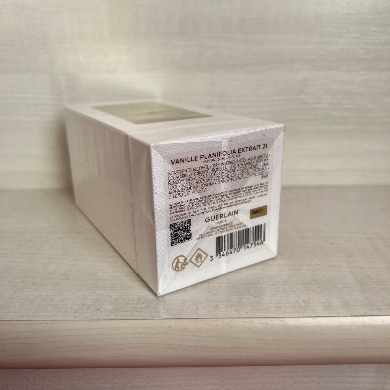 Guerlain Profumi & Eau de Toilette: Vanille Planifolia Extrait 21, Guerlain, 50ml Parfum – Nuovo e nell'imballaggio originale da Fribourg venduto da ariesto 3