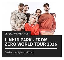 Linkin Park Ticket Zürich Stehplatz Vorne