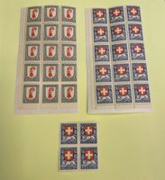 Pro Juventute 1926 postfrische 14-er Blocks mit Rand
