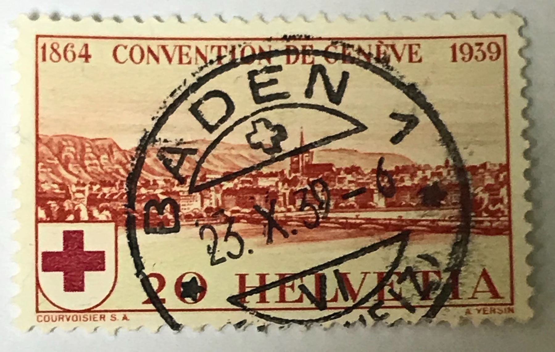 Tutti i francobolli: Nr. 240 mit  Vollstempel Baden – Usato da Aarau venduto da Billa007