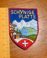 VINTAGE Badge SCHYNIGE PLATTE nos ST. GALLER STICKEREI