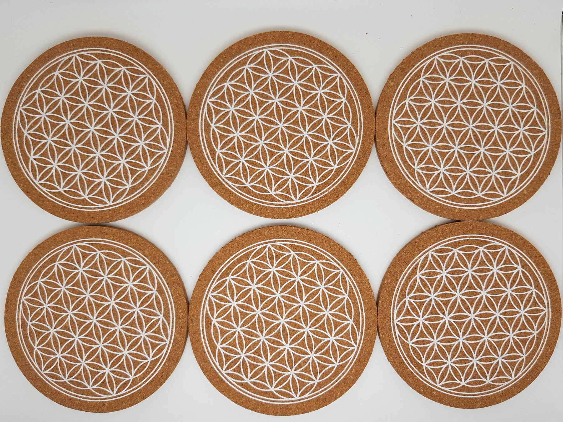 Sottobicchieri: Untersetzer "BLUME DES LEBENS" 6x10 cm – Nuovo e nell'imballaggio originale da Turbenthal venduto da enjak 3