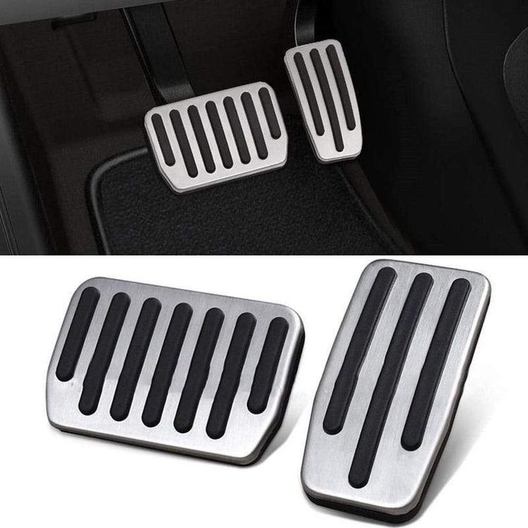 Edelstahl Sport Pedal Beläge Für Mercedes M-Klasse W164 & GL-Klasse X164 - Brems & Gaspedal Abdeckung