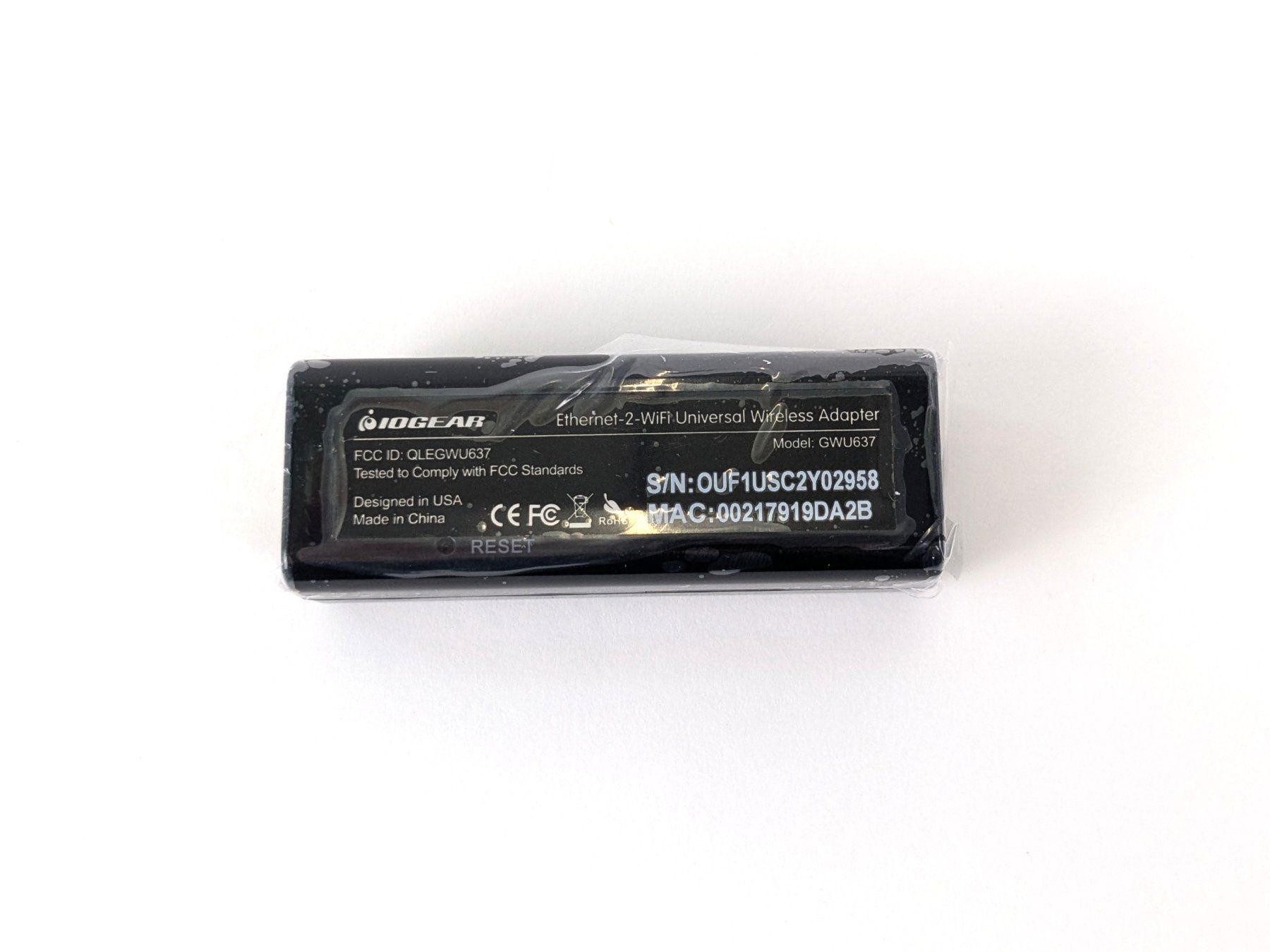Unità & Adattatore: IOGEAR Ethernet-2-WiFi Adapter – Nuovo (secondo la descrizione) da Dintikon venduto da Restwert_Dintikon 2