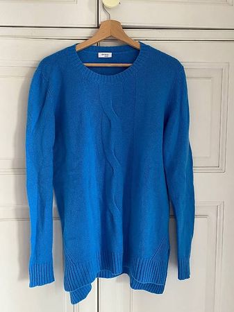 Akris punto Pullover blau Gr.38
