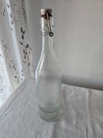 Alte Bügelflasche, Rätia Chur A.G., Vintage Glasflasche!