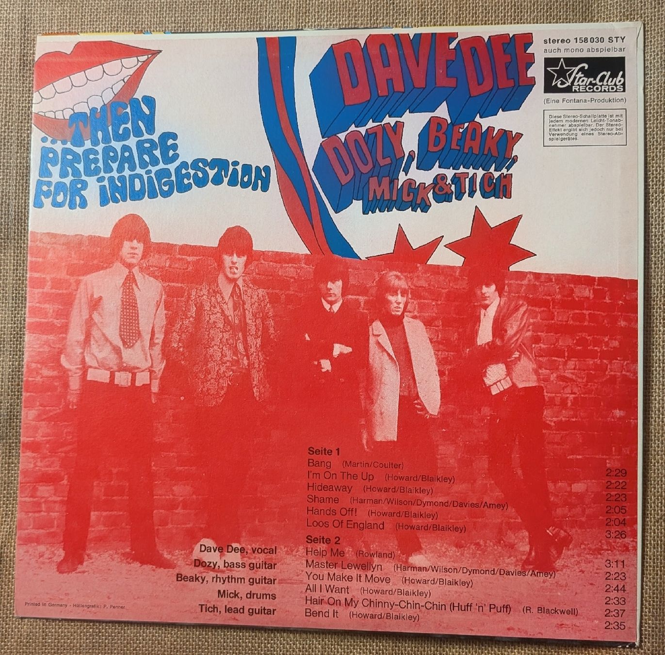 Dischi in vinile: Dave Dee, Dozy, Beaky, Mick & Tich, Platte aus den 60er – Usato da Aesch BL venduto da Charles2018 1