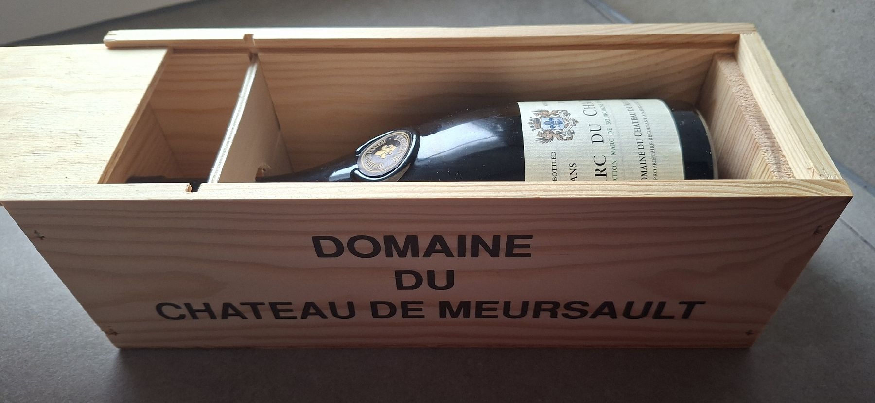 Bevande alcoliche: Marc du château de Meursault – Nuovo e nell'imballaggio originale da Bercher venduto da gfc_cs28 1