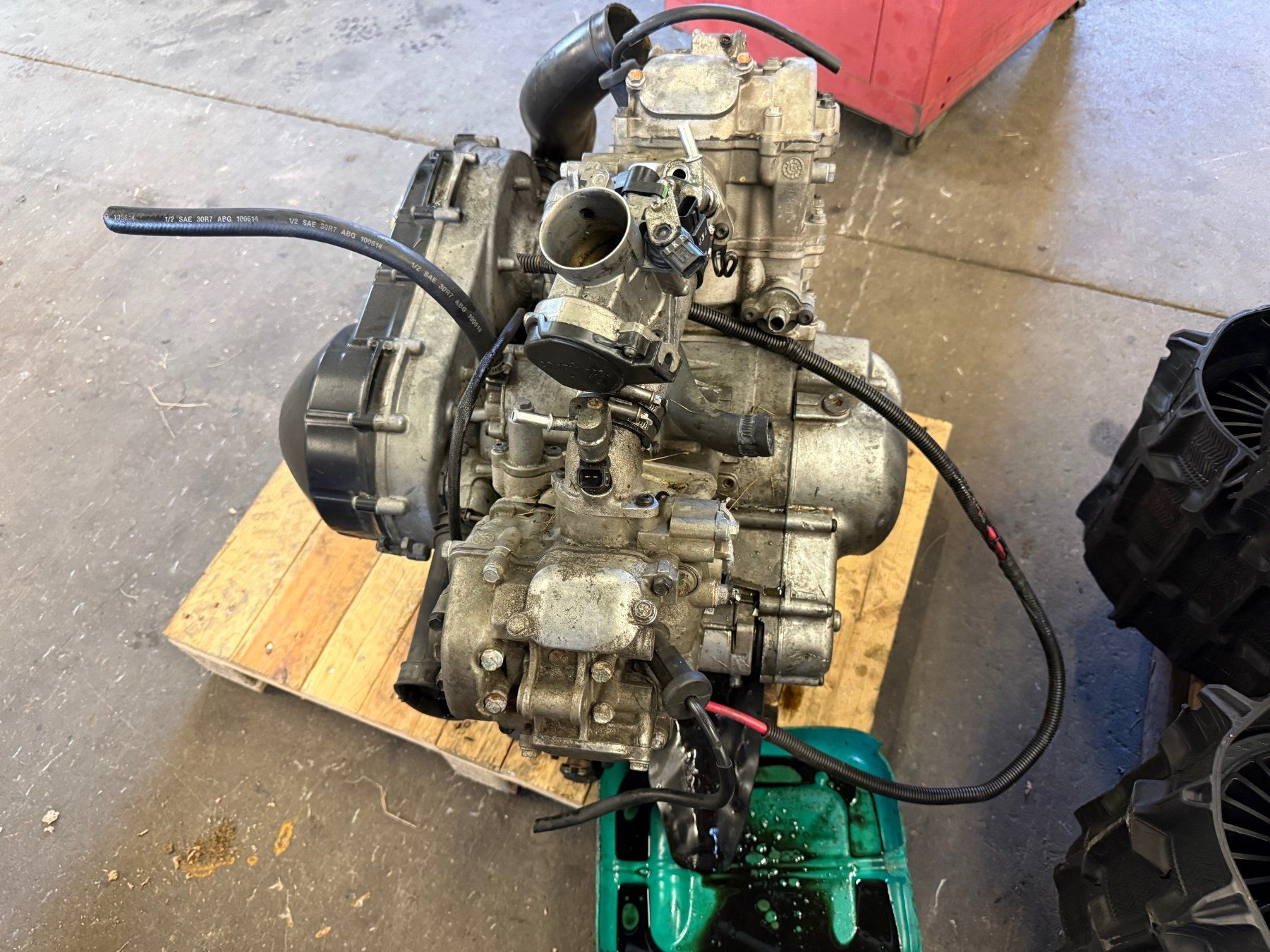 Arctic Cat Toutes les pièces détachées moto: Arctic Cat ATV 1000 Motor Getriebe Variator – D'occasion à Münster par werage 1