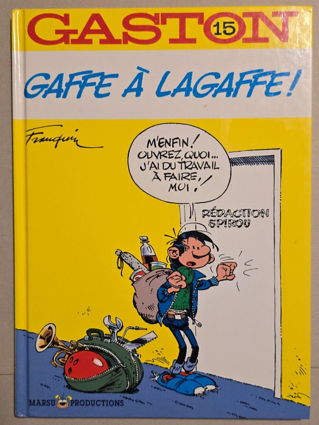 Comics: Gaston Lagaffe 15 - Gaffe à Lagaffe – Gebraucht aus Schwyz von Danyclau