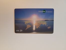 Telefonkarte GlobalOne Economy