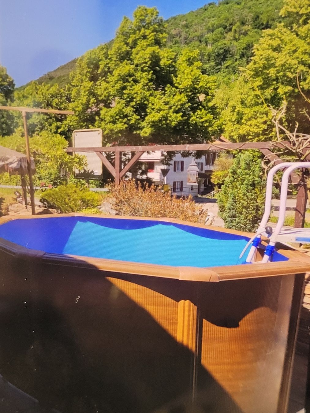Schwimmbad: Mini Pool 2.5mDurchmesser  1.20mHoch  – Gebraucht aus Basel von dhe_qbg8 3