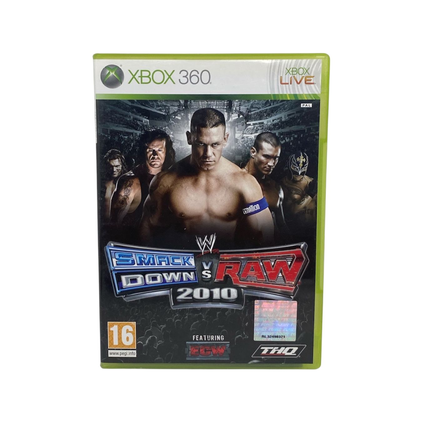 Microsoft Spiele: Snack Down vs RAW 2010 Xbox360 (de/fr) – Gebraucht aus Teufenthal AG von Retro-Stash-Shop