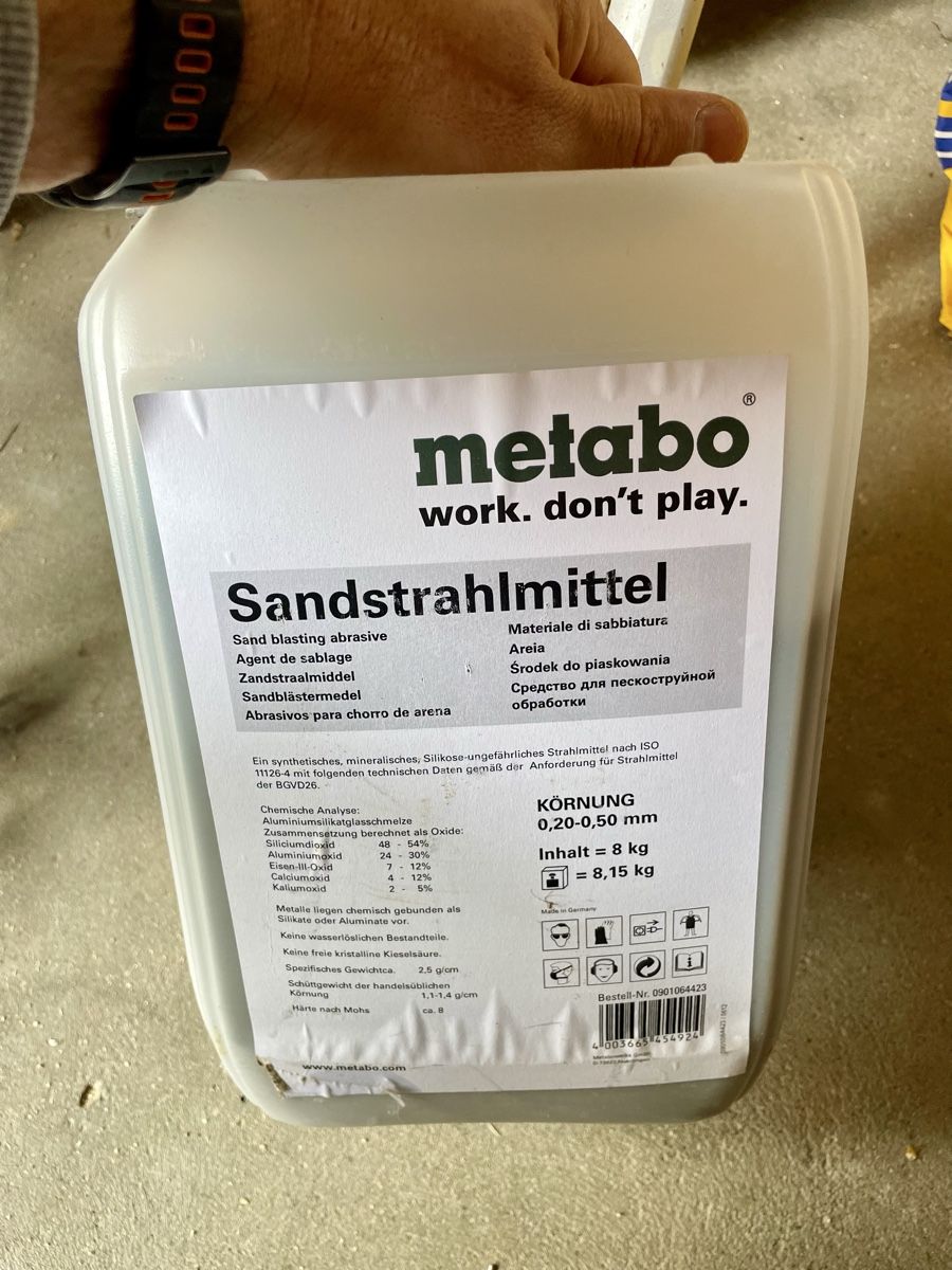 Metabo Tutti gli attrezzi: Pistolet de sablage Metabo – Nuovo (secondo la descrizione) da Villarvolard venduto da Kiwiboy89 1